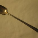 W.M. A. Rogers 1950 Banbury/Brookwood Pattern Silver Plated 7.5" Iced Tea Spoon #1