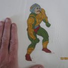 1980's Masters of the Universe Animation Cel: Man-At-Arms w/ Orig. Sketch- MU68 / 128 / 25