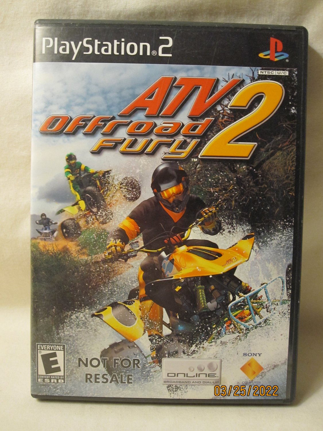 playstation 2 game case