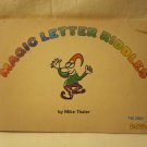 1974 Magic Letter Riddles - Mike Thaler p/b book, stated 1st print