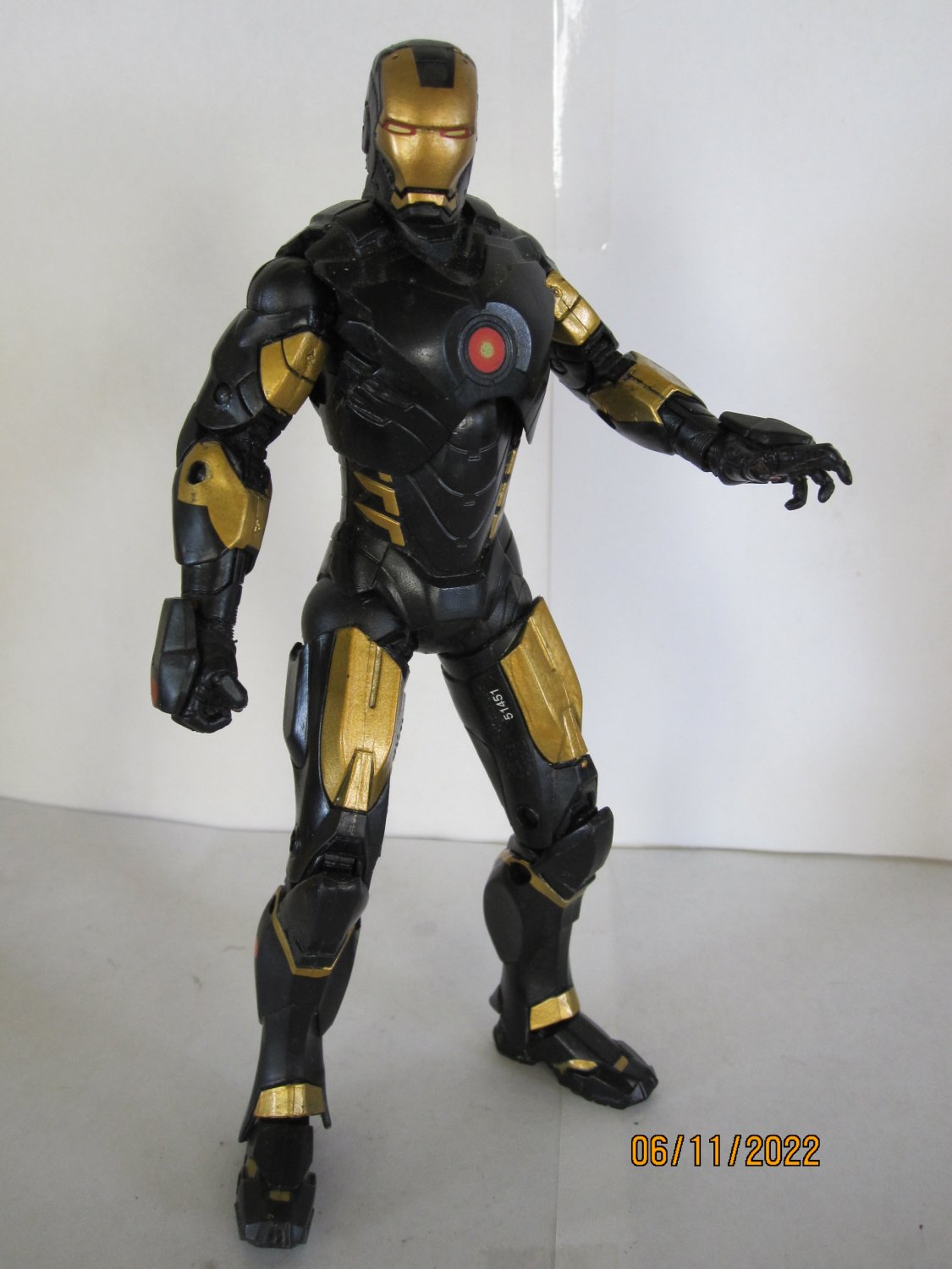 2012 Marvel Legends 6" figure: Iron Man - Hulkbuster Black & Gold Suit
