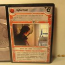 1997 Star Wars CCG Card: Captive Pursuit - black border