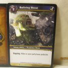 2007 World of Warcraft TCG Outland card #95/246: Rallying Shout