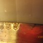 old Silver Footed Serving Bowl, Rim Details - 8"x5"x3" w/ 3 Hallmarks