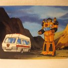 1985 Transformers Action trading card #70: Ratchet & Sunstreaker