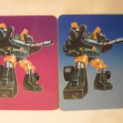 1985 Transformers Action trading card #40: Hoist Variant Combo (Purple / Blue)