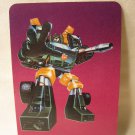 1985 Transformers Action trading card #40: Hoist Variant (Purple)