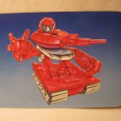 1985 Transformers Action trading card #31: Warpath (blue)