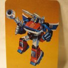 1985 Transformers Action trading card #8: Smokescreen (yellow)