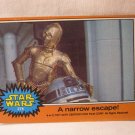 1977 Star Wars - a New Hope Trading Card #278: A Narrow Escape!