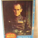 1977 Star Wars - a New Hope Trading Card #60 Peter Kushing as Grand Moff Tarkin