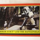 1983 Star Wars - Return of the Jedi Trading Card #97: Biker Scout & The Battlefield