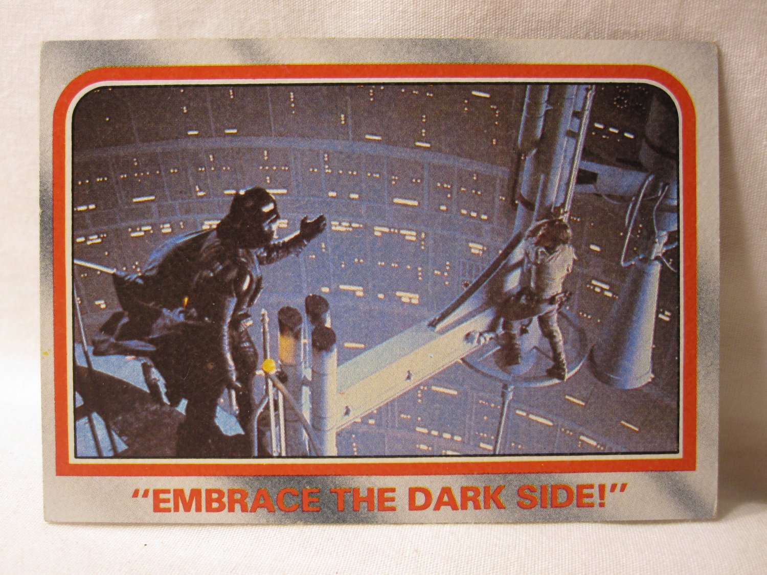 1980 Star Wars - Empire Strikes Back Trading card #114: Embrace the Dark Side