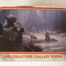 1980 Star Wars - Empire Strikes Back Trading card #58: The Creature called Yoda