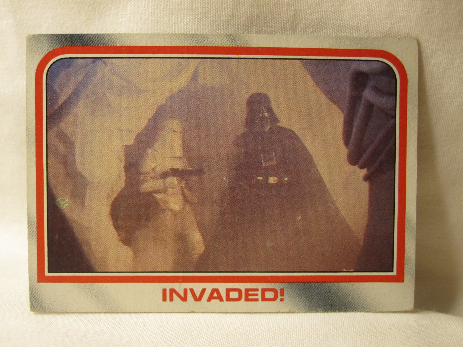 1980 Star Wars Empire Strikes Back Trading card 49 Invaded