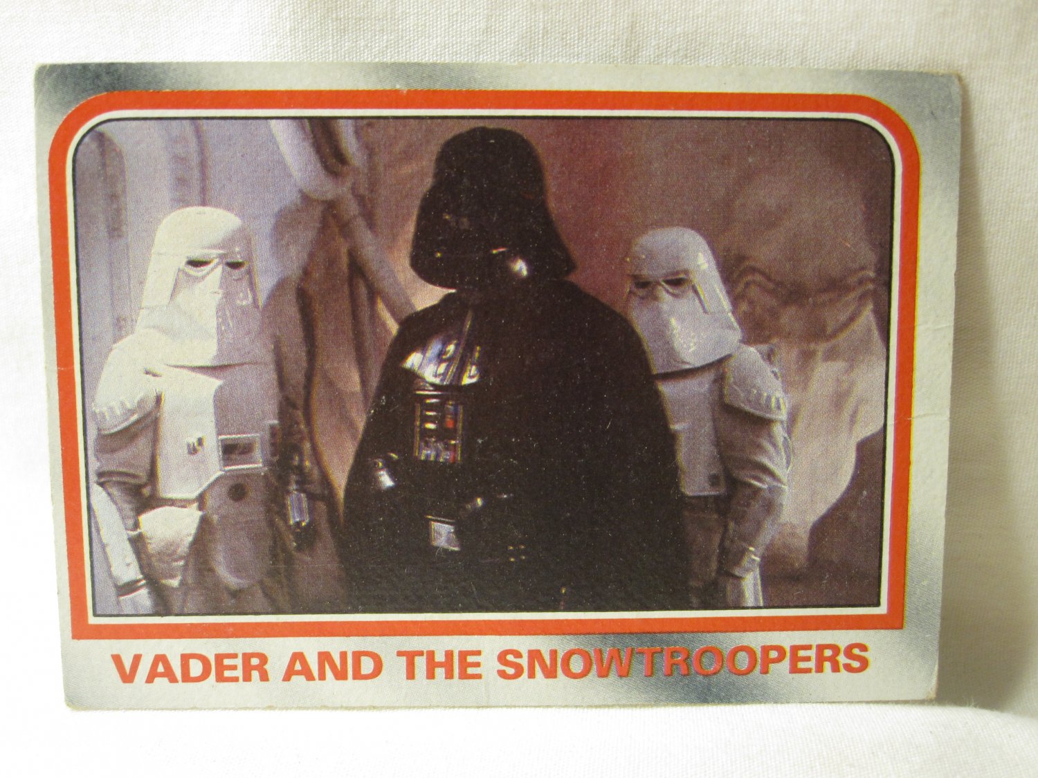1980 Star Wars Empire Strikes Back Trading card 50 Vader & the