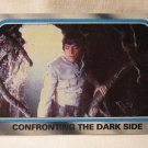 1980 Star Wars - Empire Strikes Back Trading card #246: Confronting the Dark Side