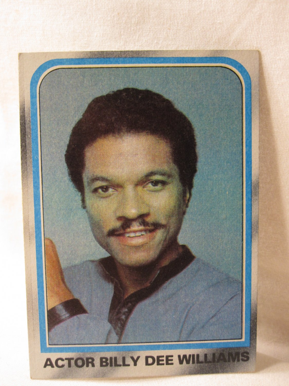 1980 Star Wars - Empire Strikes Back Trading card #231: Actor Billy Dee Williams