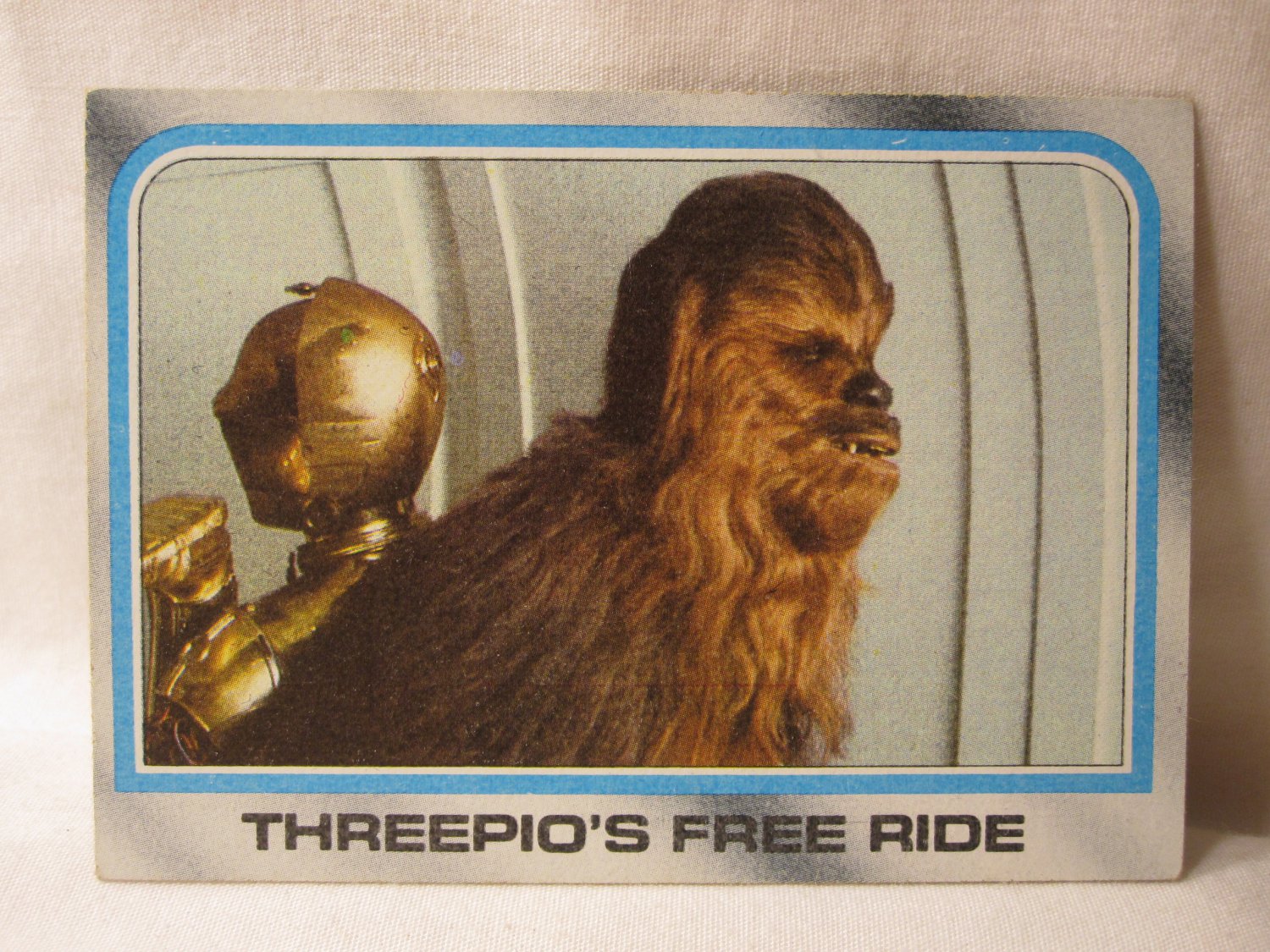 1980 Star Wars Empire Strikes Back Trading Card 217 Threepios Free Ride