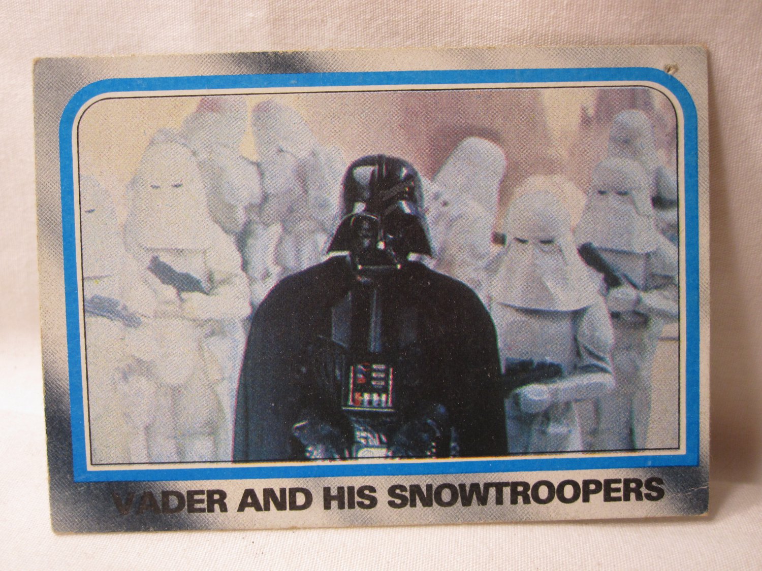 1980 Star Wars Empire Strikes Back Trading card 165 Vader & his