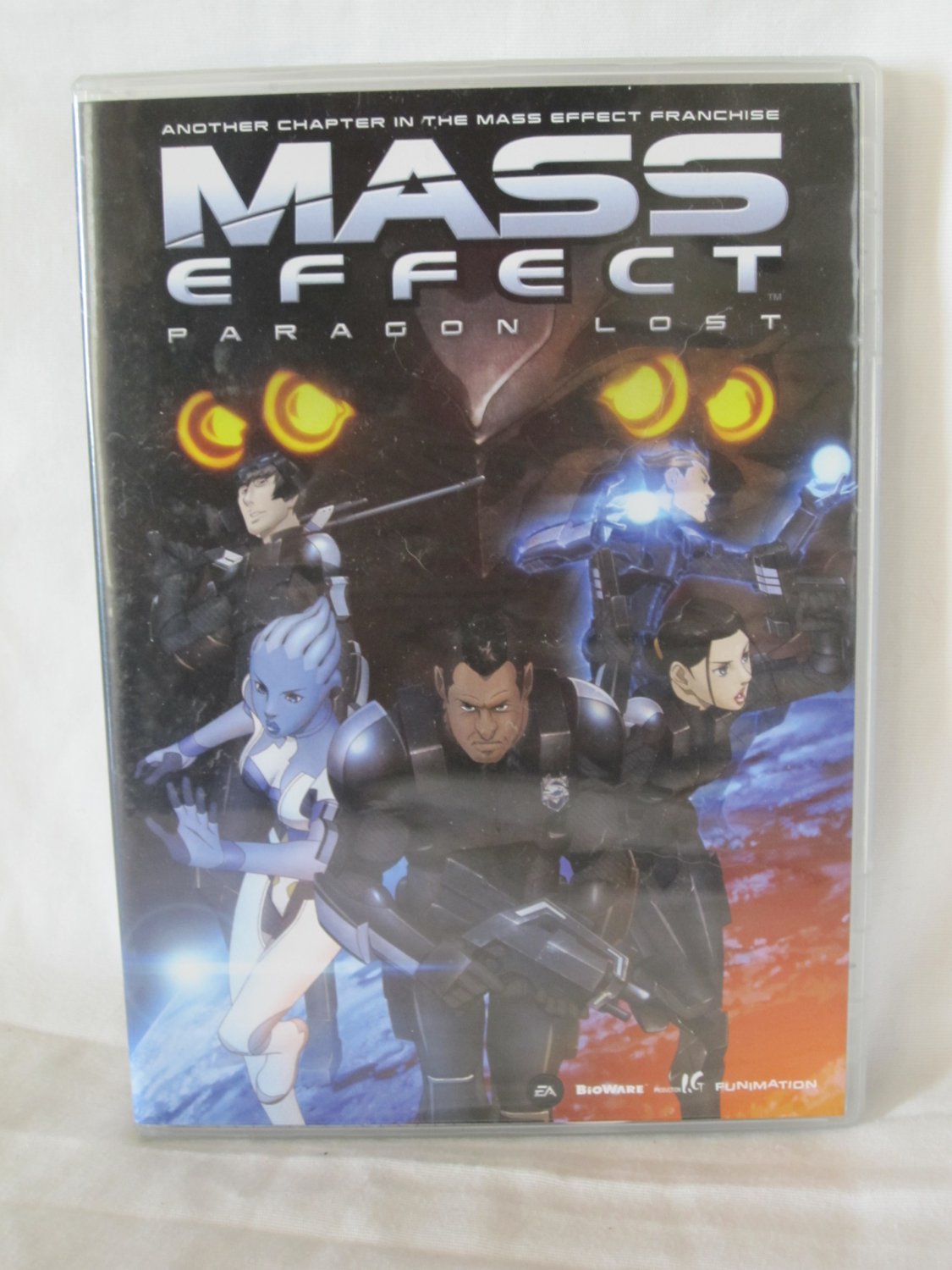 DVD: Mass Effect - Paragon Lost - Animated movie : w/ Sticker , Postcard inserts
