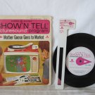 1967 GE Show'N Tell Record / Film Strip Set #ST-204: Mother Goose Goes to Market