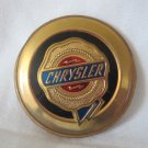 2" Round Chrysler Gold Ribbon Automobile Replacement Emblem- metal