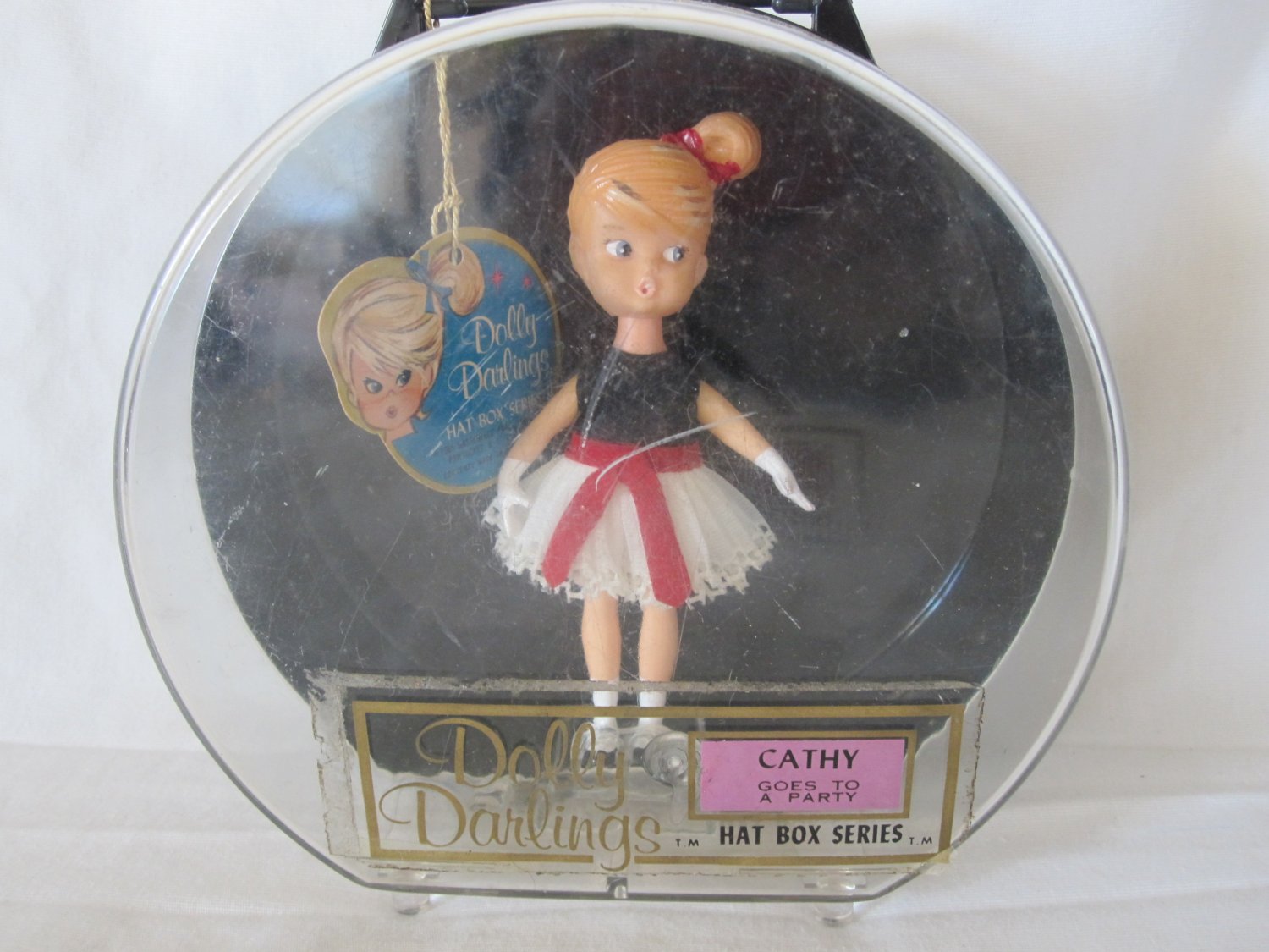 1965 Dolly Darlings Hat Box Series Cathy Goes to a Party Orig. Hat