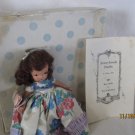 vintage Nancy Ann Storybook Bisque Doll #184: Friday's Child, Orig. Doll, Polka-Dot Box & Booklet