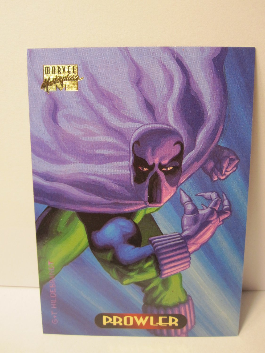 1994 Marvel Masterpieces Hildebrandt Brothers ed. trading card 91 Prowler