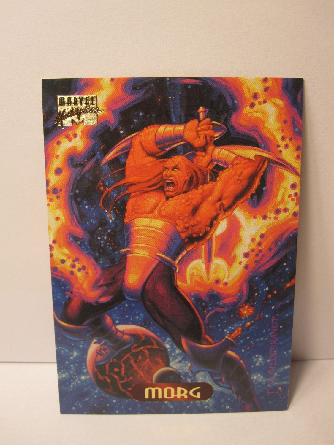 1994 Marvel Masterpieces Hildebrandt Brothers ed. trading card 80