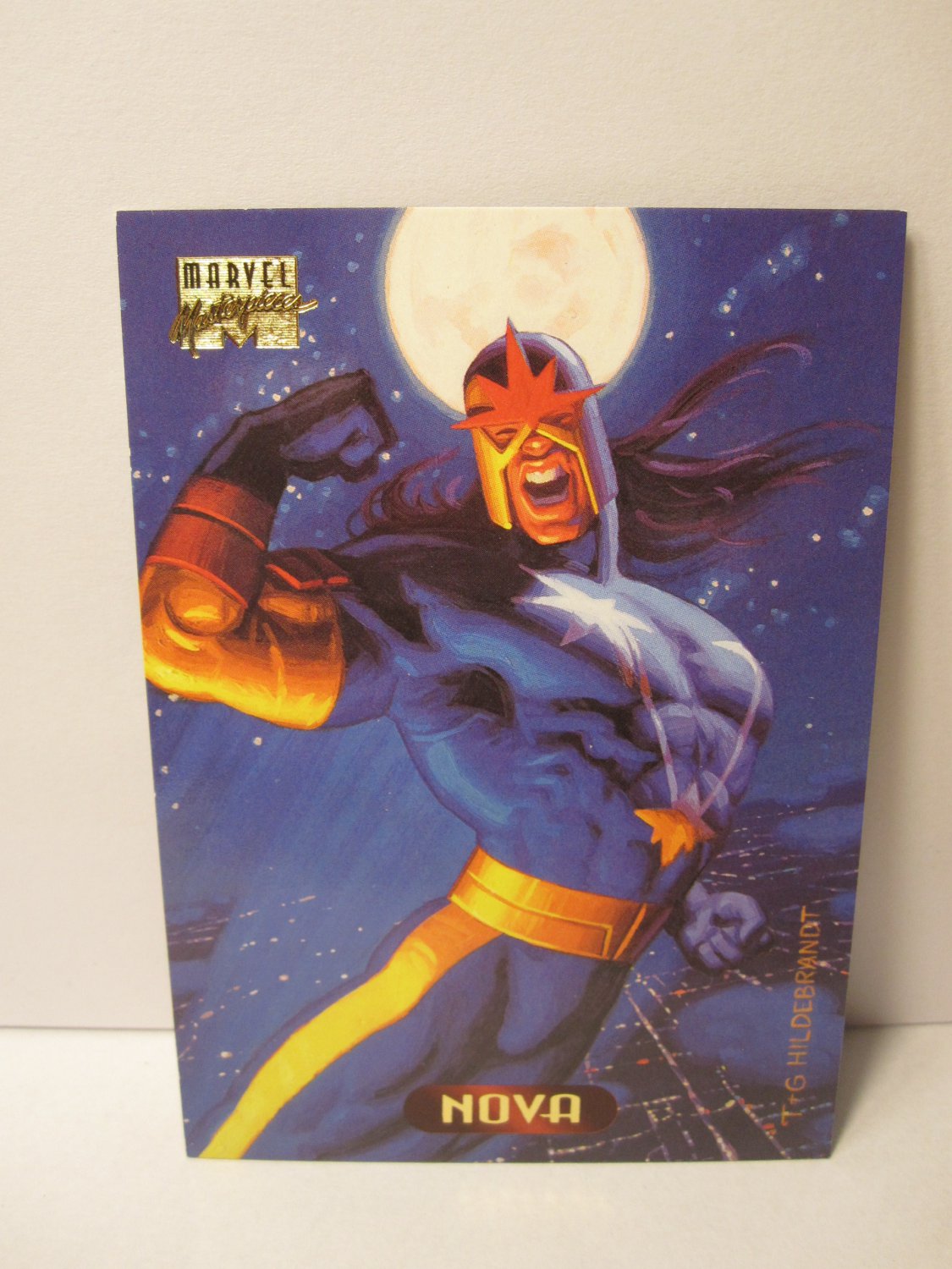 1994 Marvel Masterpieces Hildebrandt Brothers ed. trading card 86 Nova