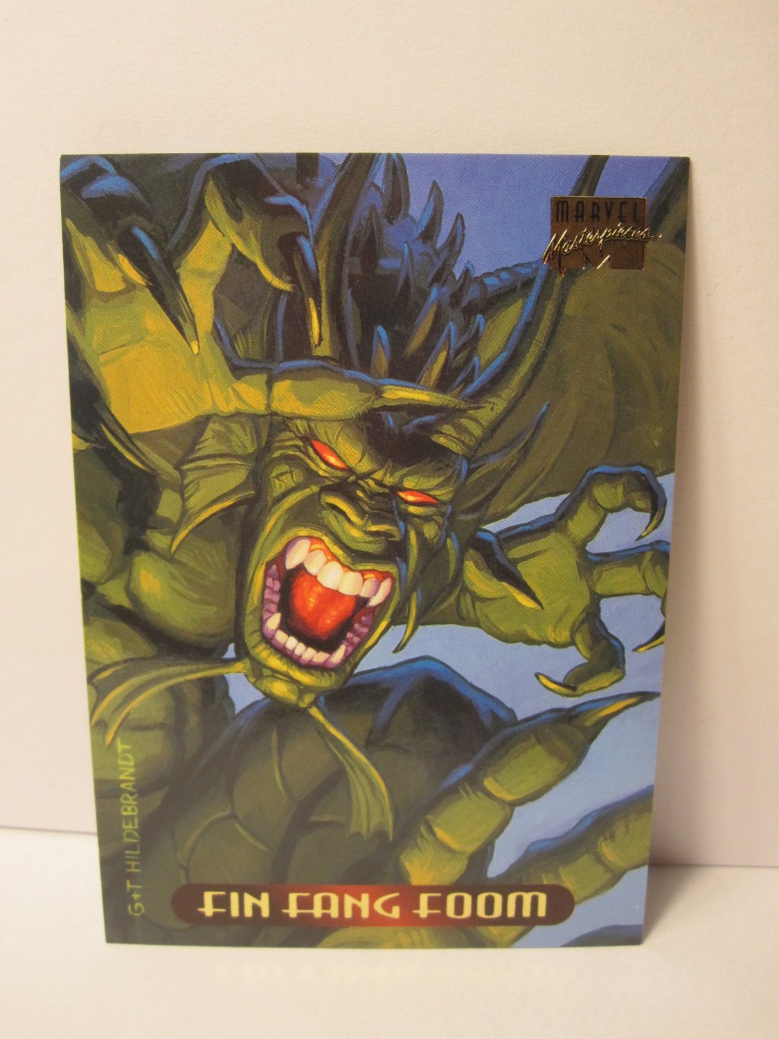 1994 Marvel Masterpieces Hildebrandt Brothers ed. trading card 37 Fin