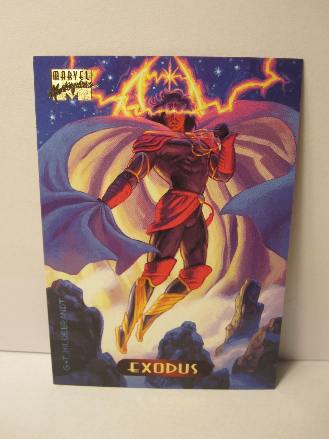 1994 Marvel Masterpieces Hildebrandt Brothers ed. trading card 36 Exodus