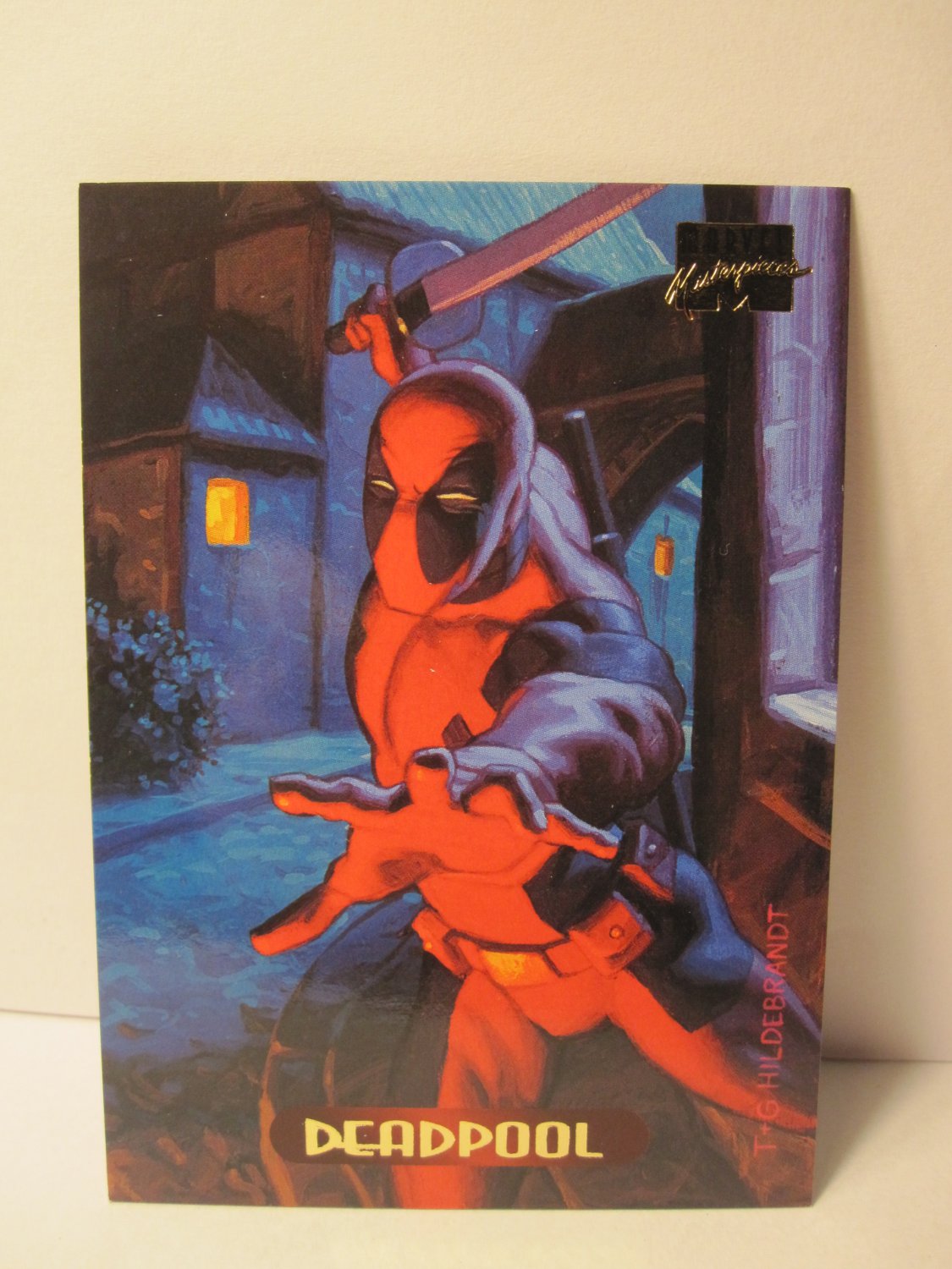 1994 Marvel Masterpieces Hildebrandt Brothers ed. trading card #28 ...