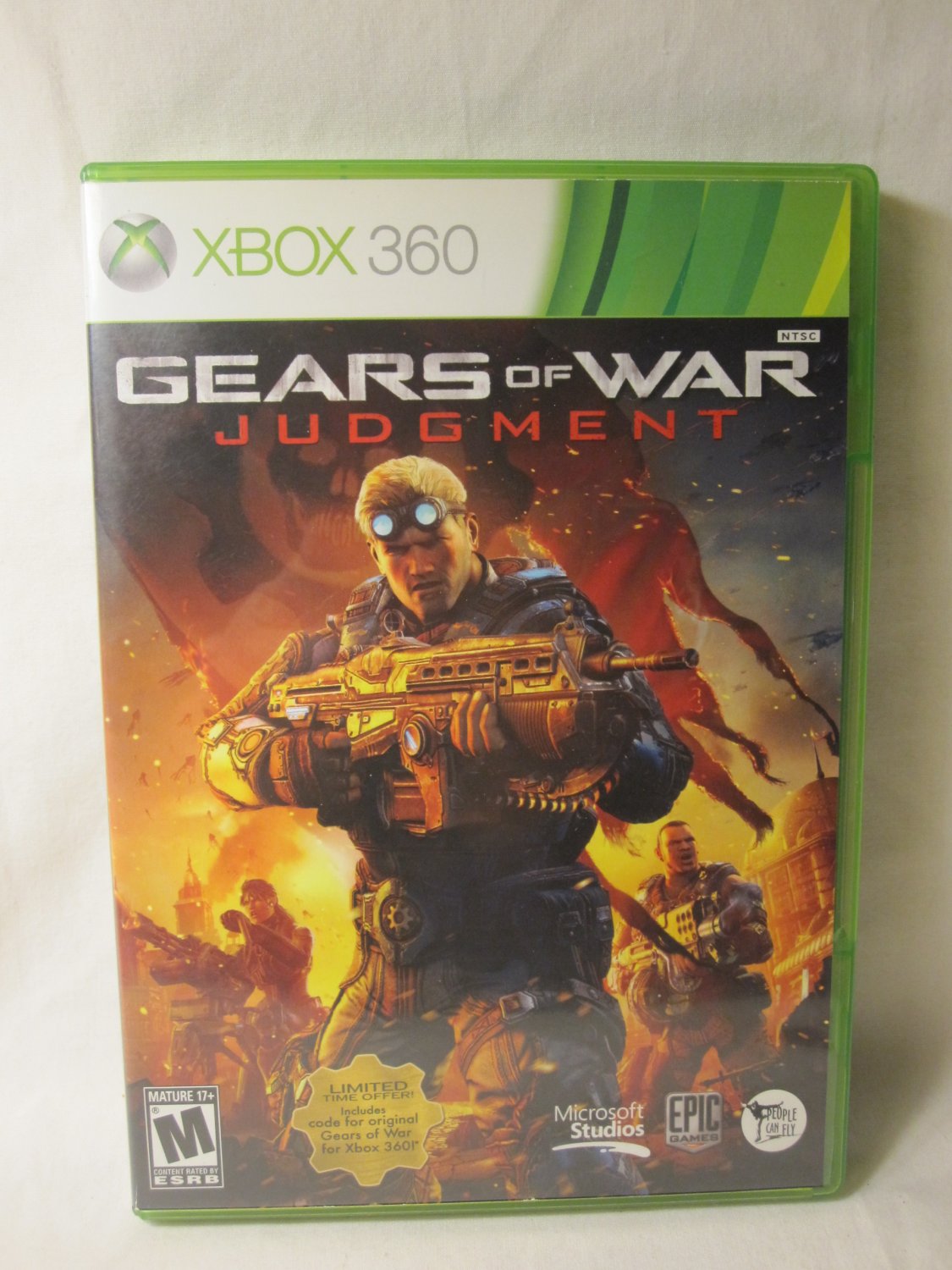 Xbox 360 Video Game Gears of War Judgement