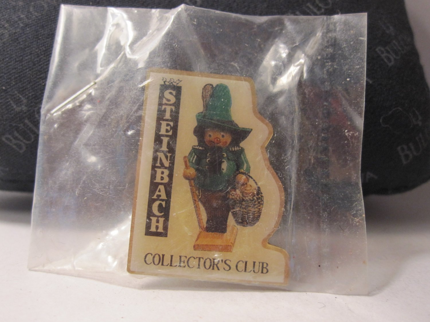 vintage Lapel Pin: Steinbach Collector's Club- The Forester- 1.25" , New / Sealed