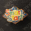 vintage enamel Lapel Pin: Smart Start w/ stars