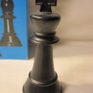 1974 Whitman Chess & Checkers Set Game Piece:  Black King Pawn