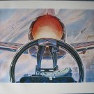 Keith Farris Aviation 9" x 11" Bookplate Print - Thunderbirds, View from the Slot