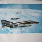 Keith Farris Aviation 9" x 11" Bookplate Print - F-4 Deployment