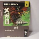 2021 Godzilla, Tokyo Clash Board game piece: Megalon Card - Drill Attack / 0