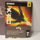2021 Godzilla, Tokyo Clash Board game piece: Megalon Card - Strafe / 0