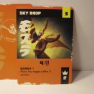 2021 Godzilla, Tokyo Clash Board game piece: Mothra Card - Sky Drop / 2