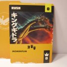 2021 Godzilla, Tokyo Clash Board game piece: King Ghidorah card - Rush / 0