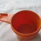 vintage Tupperware #762: Measuring Cup - 3/4 Cup - Orange