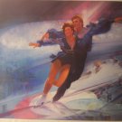 Robert Peak 12.25" x 11.25" Bookplate Print: Olympics Ice Dancing - Torvill & Dean