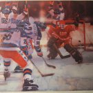 Robert Peak 12.25" x 11.25" Bookplate Print: Olympics Ice Hockey - US vs USSR, Winning Goal