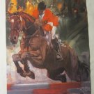 Robert Peak 7" x 11.25" Bookplate Print: Olympics Equestrian - Hans Gunter Winkler