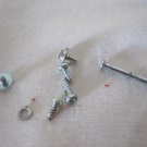 G1 Transformers Action figure part: 1983 Thrust Replacement Screws, Pin & Washer